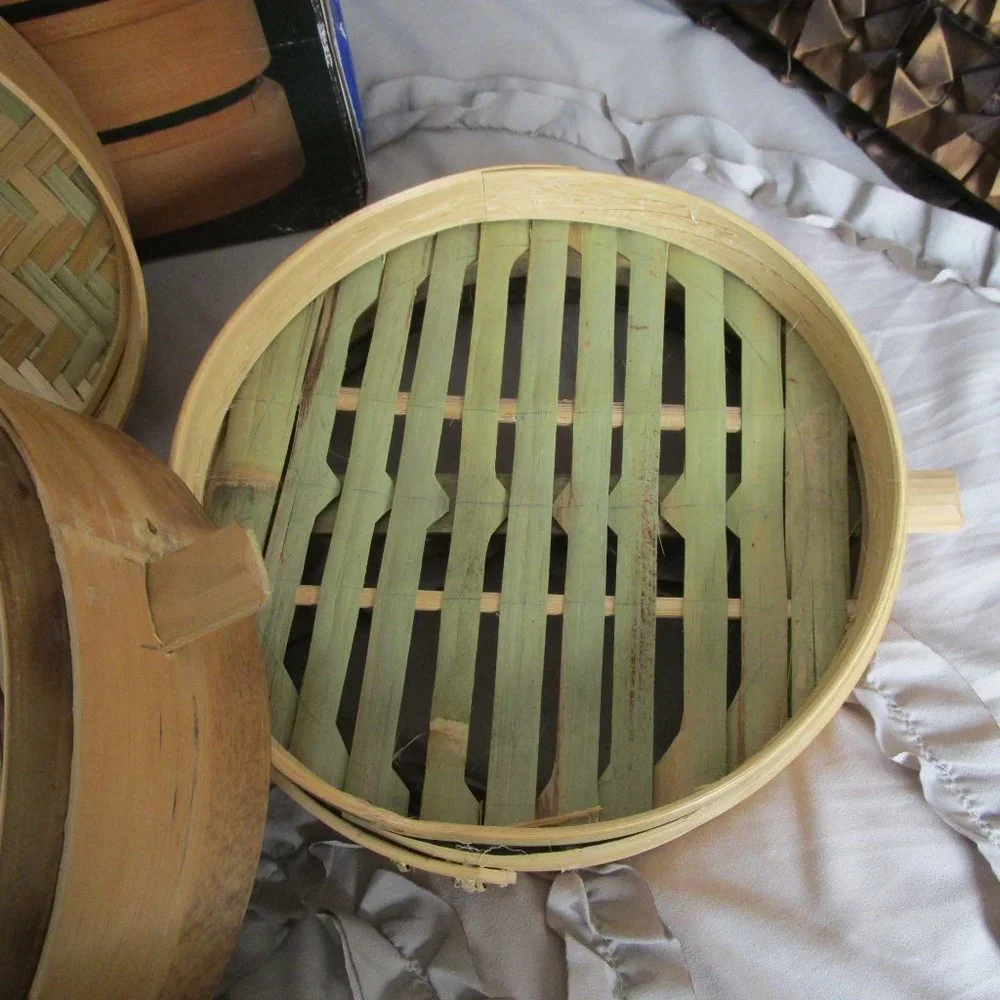 brand new bamboo steamer